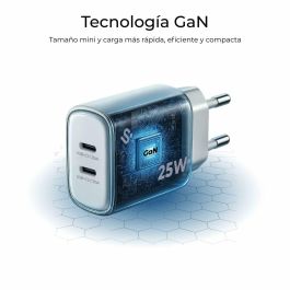 Cargador de Pared Subblim SUBCHG-6G2520 Blanco 25 W