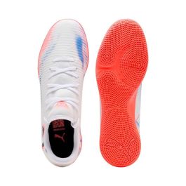 Zapatillas de Fútbol Sala para Adultos Puma Future 8 Play I Blanco L