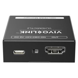 Vivolink VLHDMICLT2 Gestor EDID HDMI 18G para Control de Resolución y Audio con DIP Switches, HDCP y CEC Vivolink VLHDMICLT2 Gestor EDID HDMI 18G para Control de Resolución y Audio con DIP Switches, HDCP y CEC
