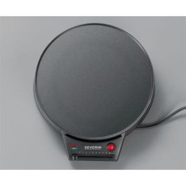 SEVERIN CM2198 - Crepiere diámetro 30cm 1000W - Termostato regulable - Incluye espátula para crepes y distribuidor de masa de madera - Negro SEVERIN CM2198 - Crepiere diámetro 30cm 1000W - Termostato regulable - Incluye espátula para crepes y distribuidor de masa de madera - Negro