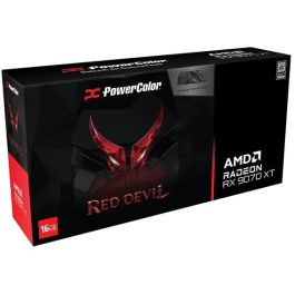 PowerColor RX 9070 XT 16GB Radeon Red Devil Special Edition OC GDDR6 Tarjeta Gráfica con 3 Ventiladores