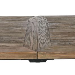 Mesa Comedor Alpino DKD Home Decor Marron Negro 100 x 78 x 300 cm