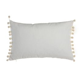 DKD Home Decor ch1c25 Cojín Urban Poliéster Crudo 50 x 30 cm con Cremallera - 2 Unidades