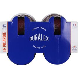 Duralex Picardie - Set de 4 Vasos 25 cl Morado/Cranberry 8.7x9 cm (12 Cajas)