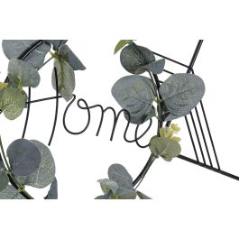 DKD Home Decor Perchero de Pared Metálico Negro Natural 43x4.5x36 cm