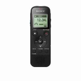 Sony ICDPX470.CE7 Grabadora de voz digital, USB directo, 4GB, Micro SD, estéreo, MP3/PCM, larga duración de batería, negra