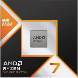 AMD Procesador Ryzen 7 9800X3D, Socket AM5, 5.20GHz, 105MB Cache, Box, Sin Ventilador, 100-100001084WOF
