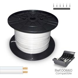 Cable paralelo 48v 2 x 1,00 mm² blanco 400 m. (bobina mediana) Precio: 203.94999999. SKU: B17TCKJKRB