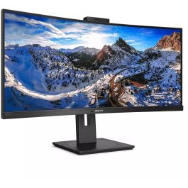 Philips 346P1CRH Monitor Curvo de 34" UltraWide QHD (3440x1440) VA, 100Hz, USB-C, HDMI, DisplayPort