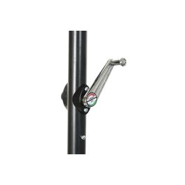 DKD Home Decor Parasol Básicos Beige Gris Oscuro 300 x 300 x 250 cm