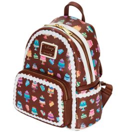 Mochila Princess Cakes Disney Loungefly 26cm Mochila Princess Cakes Disney Loungefly 26cm