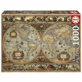 Educa EDU1747456959967 Puzzle Orbis Terrarum - 1000 piezas - Temática viajes y mapas - Mixto Precio: 25.4999998. SKU: B14RZRFS9D
