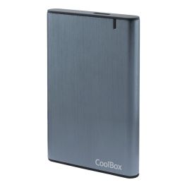 Coolbox Carcasa Disco Duro HDD - SSD 2.5 Pulgadas, Aluminio, USB 3.0, Compatible con SATA III, Plug & Play