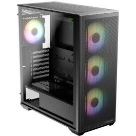 LC-Power LC-811B-ON Gaming Midi Torre PC Negra, ATX/EATX, Metal, Plástico, Vidrio Templado