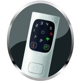 Imetec Manta Térmica IME1685539525171 150x110 cm 6 Temperaturas Tejido Terciopelo y Sherpa Touch Lavable a Máquina