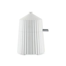 Alessi Exprimidor Eléctrico Plissé MDL07 W Blanco Diseñado por Michele De Lucchi