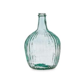 Botella Decorativa Vidrio Rayada 4L Giftdecor 19X30CM (4 Unidades) Botella Decorativa Vidrio Rayada 4L Giftdecor 19X30CM (4 Unidades)