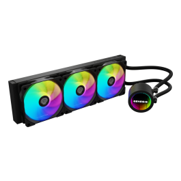 GENESIS NLG-2321 Kit de Refrigeración Líquida para Ordenador, Carcasa PC, Negro, 3 Ventiladores, Iluminación LED RGB Precio: 123.50000036. SKU: B178HH5WAD