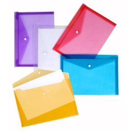 Dosier Sobre Carchivo Pp Velcro 225X125Mm (Recibos) Transl.5 Colores 10 unidades Precio: 6.50000021. SKU: B1JFB85QFF