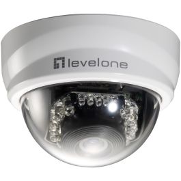 LevelOne FCS-3101 Cámara de Red Domo Fija 2MP H.264 IR 6.0W PoE Interior/Exterior Precio: 288.49999992. SKU: B1DB4E4RE5