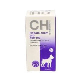 Chemical Iberica Vet 400/100 Hepato Chem Pro Suplemento Hepático 30 Comprimidos para Perros y Gatos Precio: 35.4999997. SKU: B1DNFMEBDW