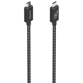AISENS - CABLE USB4 GEN3x2 ALUMINIO 40GBPS 8K@60HZ 5A 48V 240W E-MARK, TIPO USB-C/M-USB-C/M, NEGRO, 1.5M Precio: 8.49999953. SKU: B14P5KQFZB