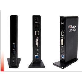 Club3D Docking Station USB 3.2 Gen 1 Dual Display HDMI DVI 4x USB 2.0 2x USB 3.2 Gen 1 Gigabit Ethernet Negro Precio: 165.5000006. SKU: B1KNLV4D6Z