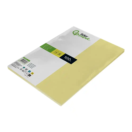 Liderpapel Papel Color A4 80gr Amarillo Paquete de 100 Hojas
