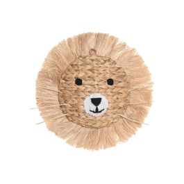 DKD Home Decor Decoración Pared Kids Jacinto de agua Natural León 42x42x6 cm (2 Unidades) Precio: 47.49999958. SKU: B186HB25AJ