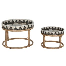 Mesa Centro Item Home DKD Home Decor 70 x 52 x 70 cm Set de 2 Mesa Centro Item Home DKD Home Decor 70 x 52 x 70 cm Set de 2