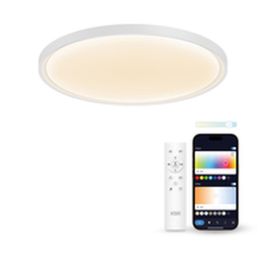Plafón LED KSIX SmartLED KSIX Halo 2 Blanco Plástico 25 W (3000k - 6500k) (6500 K)