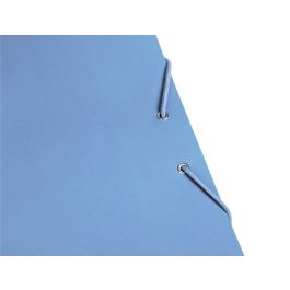 Liderpapel Carpeta Gomas Tres Solapas Cartón Plastificado Folio Colores Pasteles Surtidos