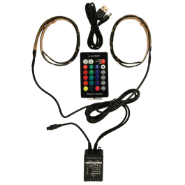 Gembird LED-2SU-RGB50-01 Regleta Luminosa Universal LED RGB USB Interior 500 mm Precio: 9.5000004. SKU: S5615478