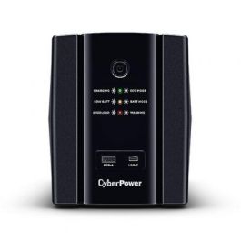 Cyberpower UT1500EG SAI Línea Interactiva 1500VA/900W con AVR, 4 Salidas Schuko, Formato Torre, USB Cyberpower UT1500EG SAI Línea Interactiva 1500VA/900W con AVR, 4 Salidas Schuko, Formato Torre, USB