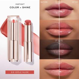 Lancôme #33 LIP IDÔLE BUTTERGLOW Bálsamo Labial Brillo, Hidratación 24h, Volumen, Ingredientes Naturales, Tono MarrónRosa 1 ud