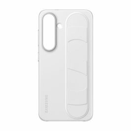 Samsung Funda para Galaxy S25 Blanca con Función Soporte y Correa Integrada SAM1735460739992