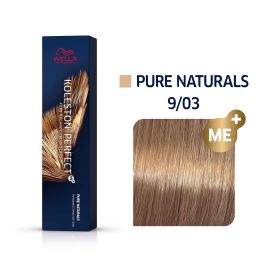 Koleston Perfect Me+, Tinte permanente para el cabello, 9/03 Very Light Blonde Natural Gold, 60 ml Precio: 15.88999951. SKU: B15YJSBCJJ
