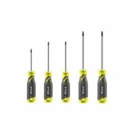 Juego de 5 destornilladores magnéticos RYOBI Torx - RHSDST5