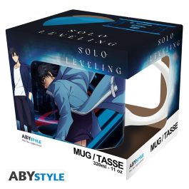ABYstyle Taza Solo Leveling Jinwoo Cazador Élite 320 ml Cerámica Ilustración Oficial Microondas y Lavavajillas ABYstyle Taza Solo Leveling Jinwoo Cazador Élite 320 ml Cerámica Ilustración Oficial Microondas y Lavavajillas