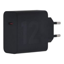 Motorola Cargador Pared Dual Turbo Power Gan 125W USB-C con Cable Negro