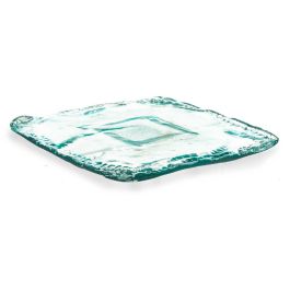Centro Vidrio Inca Cuadrado 28Cm Giftdecor (2 Unidades) Centro Vidrio Inca Cuadrado 28Cm Giftdecor (2 Unidades)