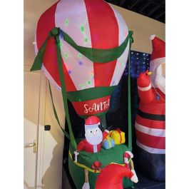 Basics Globo Inflable Papá Noel con Luz LED Exterior IP44 110x110x210 cm con Estacas y Cuerdas Basics Globo Inflable Papá Noel con Luz LED Exterior IP44 110x110x210 cm con Estacas y Cuerdas Precio: 131.89. SKU: B1D48X6GQL