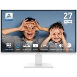 MSI Mp273Qw E2 Monitor 27" WQHD 2560x1440 IPS 100Hz 1ms DisplayHDR 400 con Altavoces, HDMI, DisplayPort, VESA para PC y Consolas Precio: 229.9899998. SKU: B1KHAB5EEB