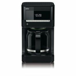 Braun KF7020 Cafetera Negra 12 Tazas Programable con Parada Automática