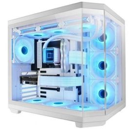 Mars Gaming MC3TCOREW Caja Gaming Semitorre Blanca Triple Cristal Templado, Conector Inverso ATX, Máxima Refrigeración, USB-C Precio: 108.49999941. SKU: B13JK83PKF