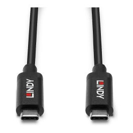 Lindy 3m USB 3.2 Gen 2 C/C Active Cable para Extensión de Datos y Vídeo hasta 10Gbps y 60W Power Delivery