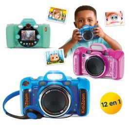 V-Tech 80-519957 Cámara digital Kidizoom Duo FX 12 Aguamarina | Doble objetivo, fotos, vídeos, selfies, juegos, MP3, +4 años V-Tech 80-519957 Cámara digital Kidizoom Duo FX 12 Aguamarina | Doble objetivo, fotos, vídeos, selfies, juegos, MP3, +4 años