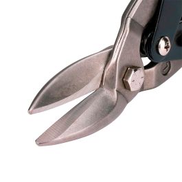 Workpro Tijera para Chapa, Corte Izquierdo 250 mm, Bordes Serrados, Mango Ergonómico para Vinilo, Plástico y Goma