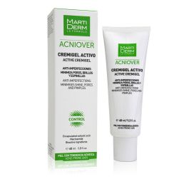 Martiderm ACNIOVER Cremigel Activo Piel Grasa y Acnéica, Tratamiento Acné Poros y Puntos Negros, 40 ml