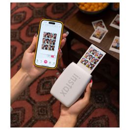 Fujifilm Instax Mini Link 3 - Impresora de fotos instantáneas compacta, conexión inalámbrica, efectos AR, modo collage, USB-C, impresión desde vídeo, ideal para selfies
